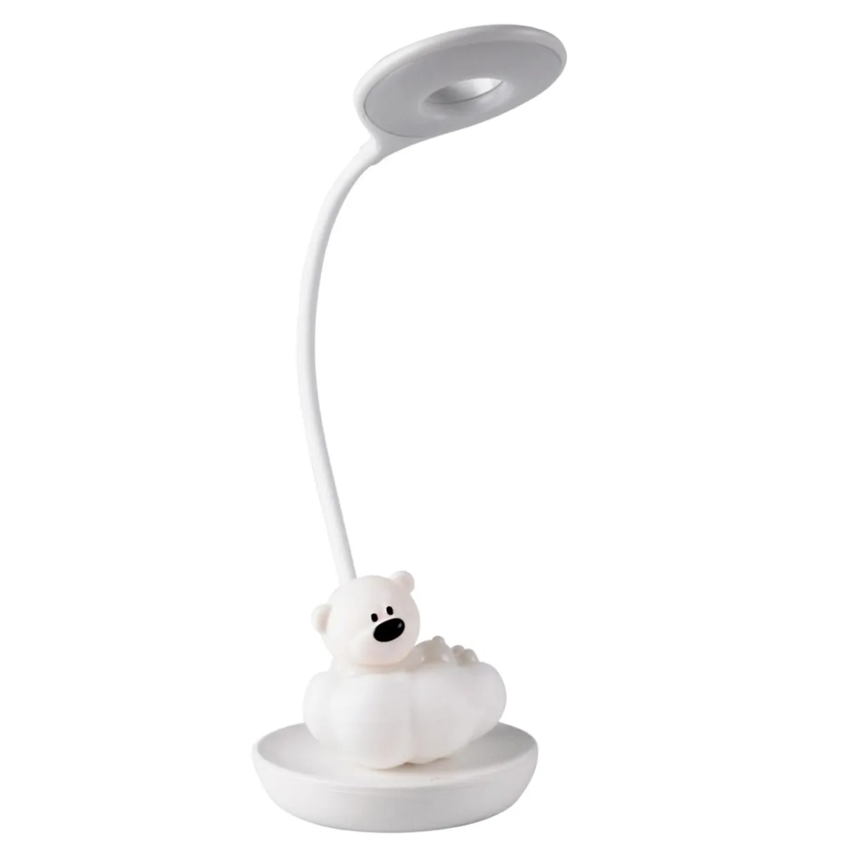 Lampa biurkowa LED USB MIŚ NA CHMURCE