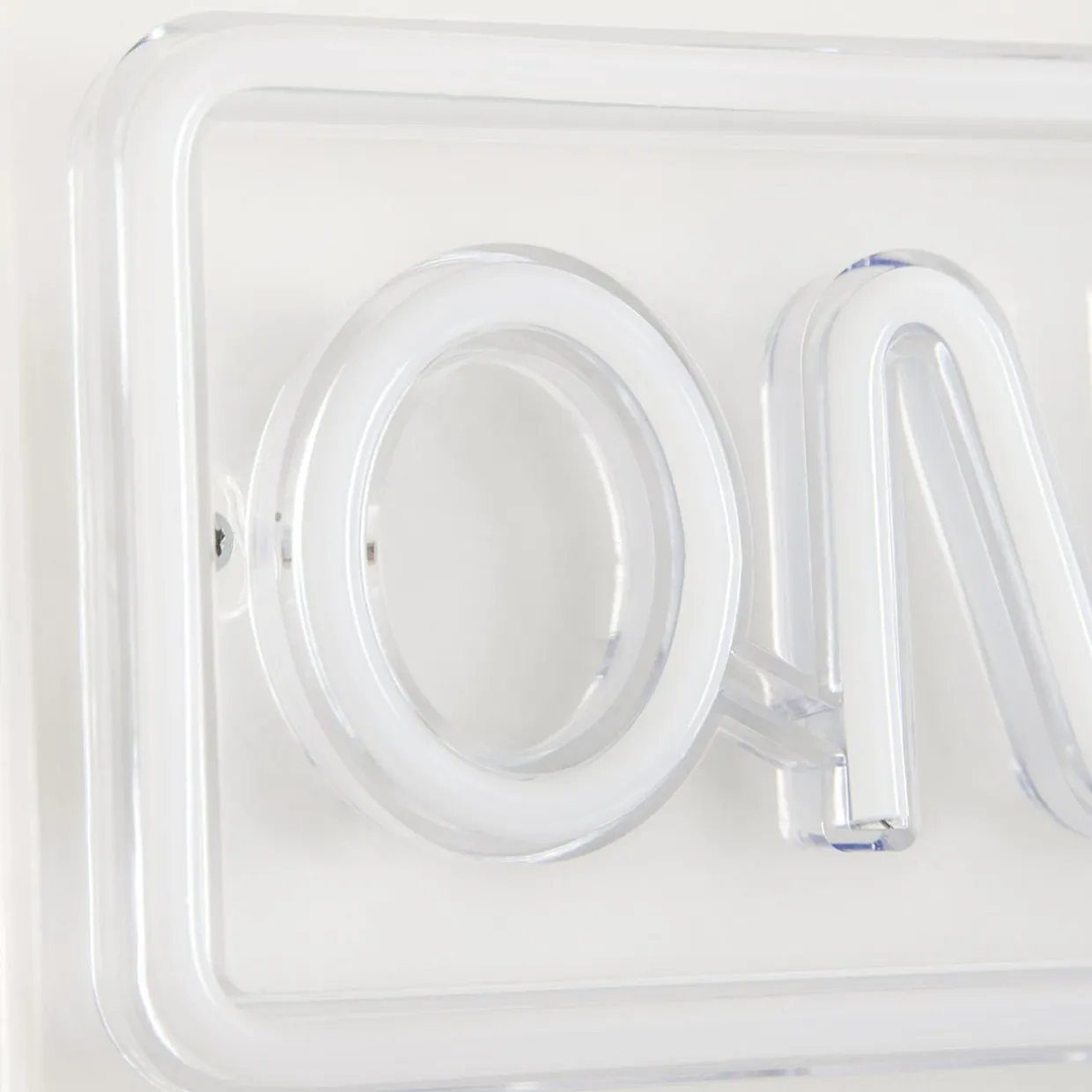 Lampa dekoracyjna LED czerwona NEON ON AIR