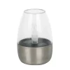Lampa dekoracyjna outdoor srebrna 6 cm