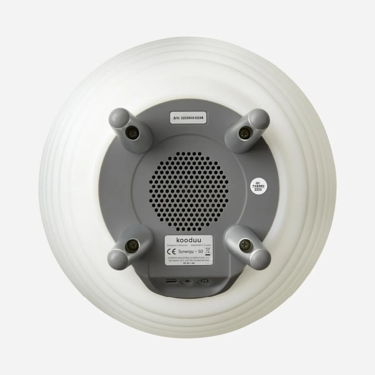 Lampa LED z głośnikiem Bluetooth i chłodziarką KOODUU SYNERGY 50 cm