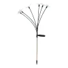 Lampa outdoorowa solarna LED IP44 srebrna MOTYLE