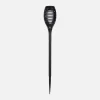Lampa outdoorowa solarna IP44 czarna 50 cm