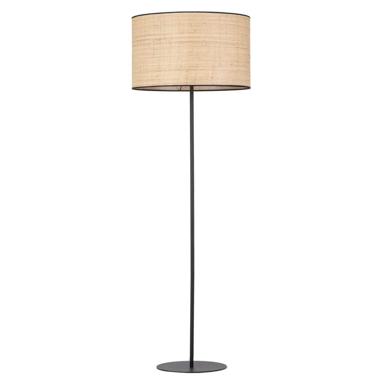 Lampa podłogowa abażur rafia plecionka LIBERIA