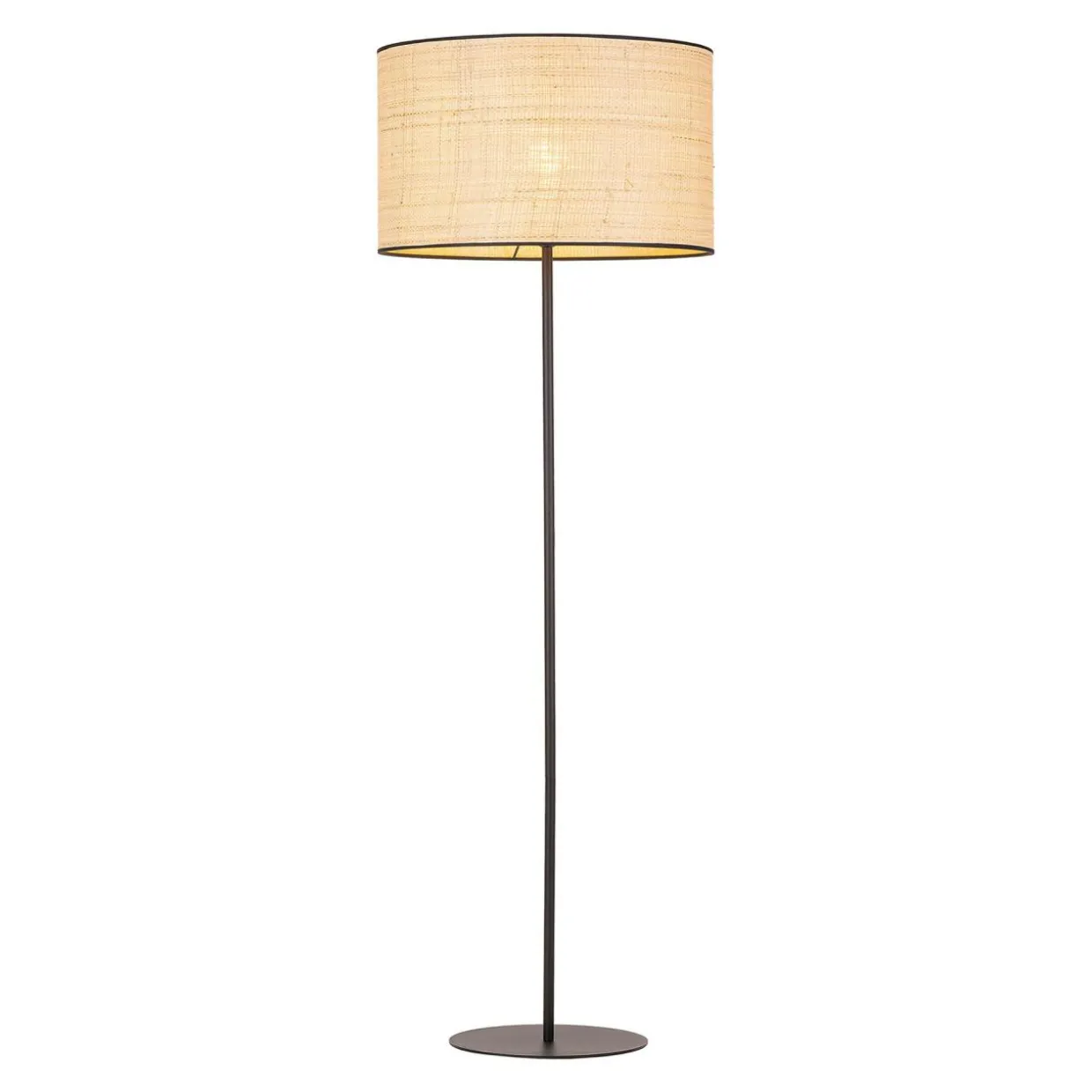 Lampa podłogowa abażur rafia plecionka LIBERIA