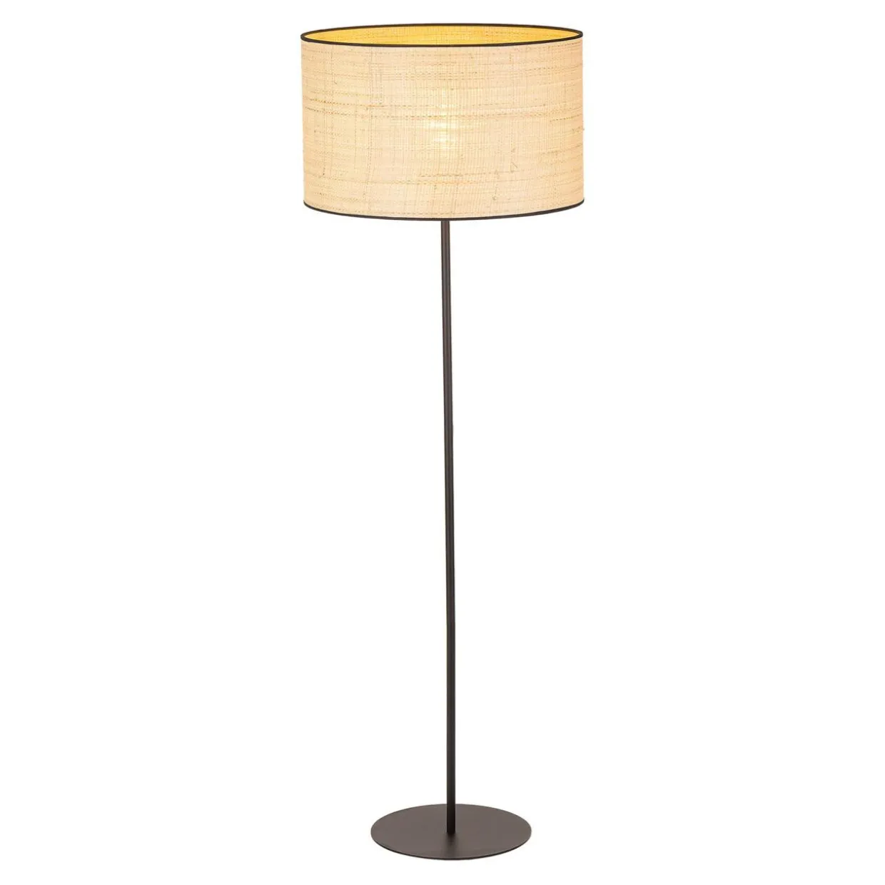 Lampa podłogowa abażur rafia plecionka LIBERIA