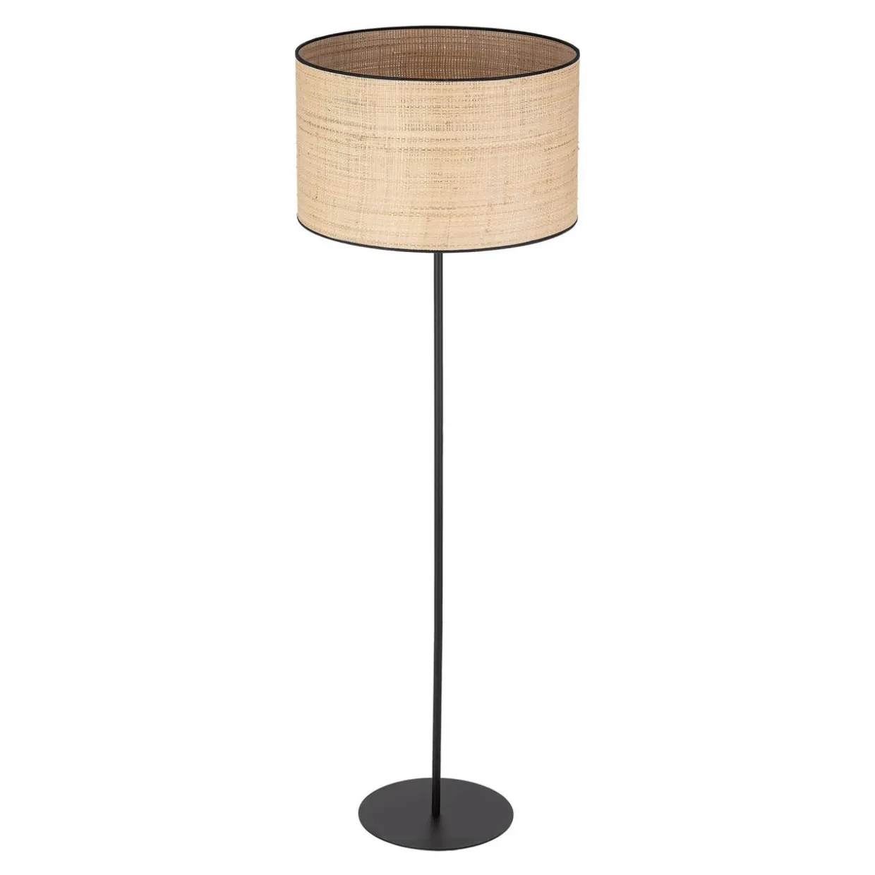 Lampa podłogowa abażur rafia plecionka LIBERIA
