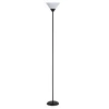 Lampa podłogowa czarna MOREN