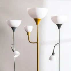 Lampa podłogowa czarna PESO