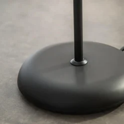 Lampa podłogowa czarna PESO