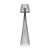 Lampa podłogowa czarna SOUL BLACK