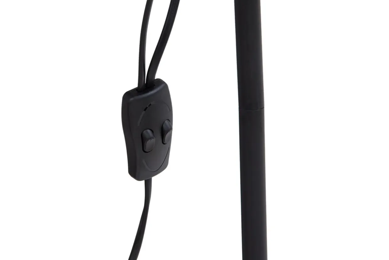 Lampa podłogowa E14 E27 podstawa czarna