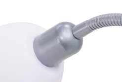 Lampa podłogowa E14 E27 podstawa szara