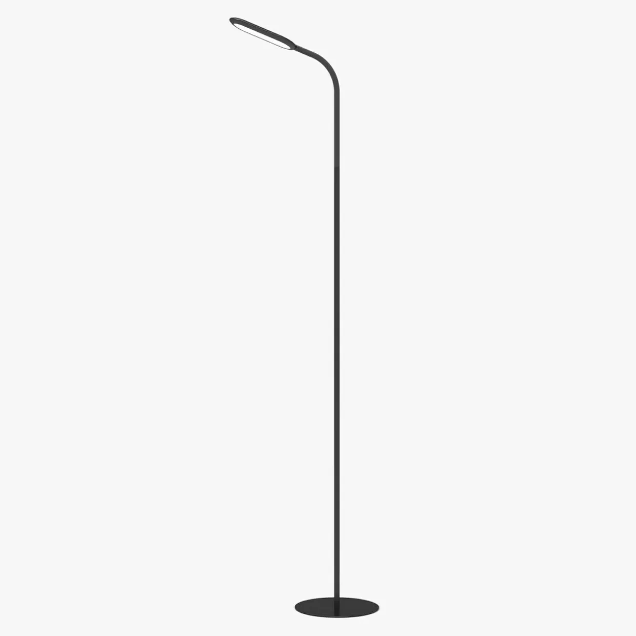Lampa podłogowa LED na pilota czarna PFL20B