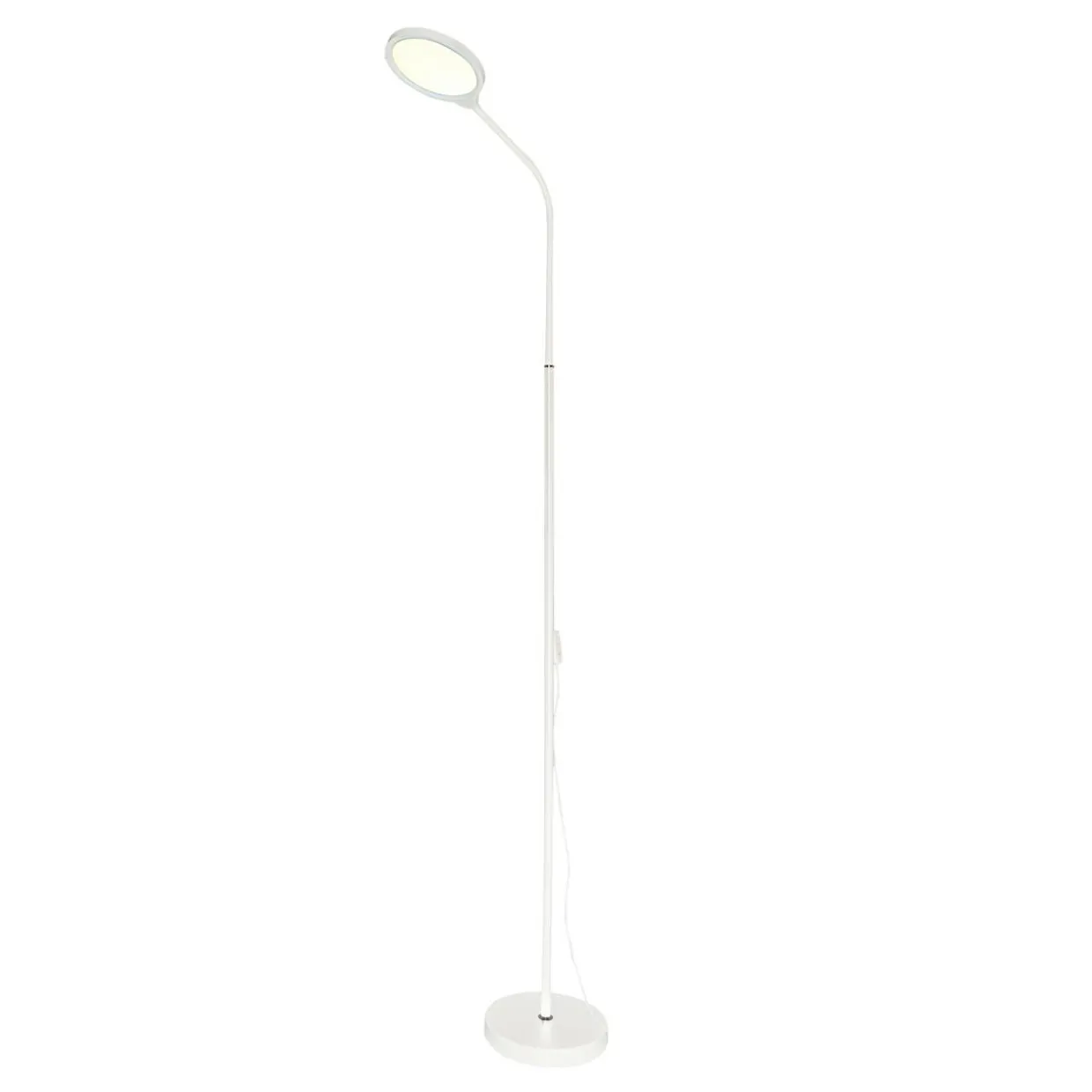 Lampa podłogowa LED nowoczesna biała