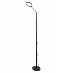 Lampa podłogowa LED nowoczesna czarna