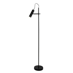 Lampa podłogowa punktowa reflektor czarna TENSO