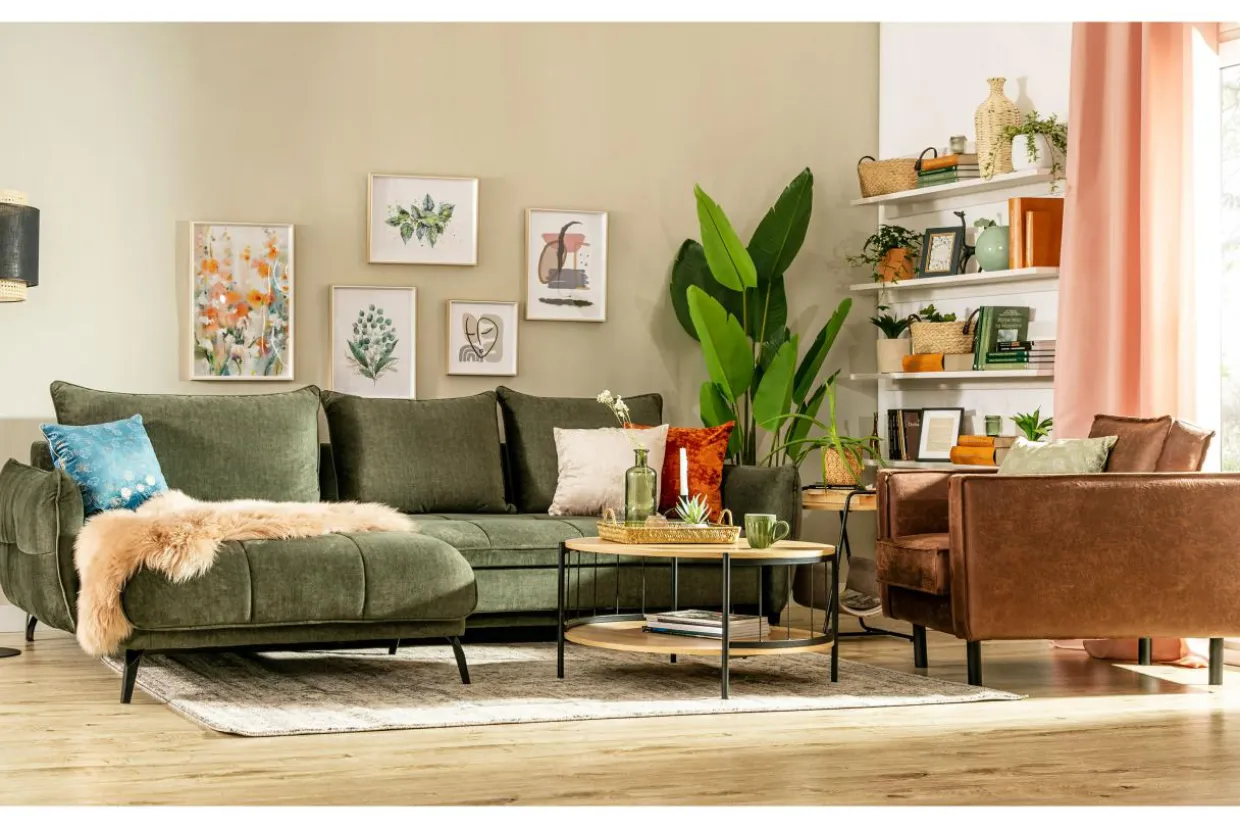 Lampa podłogowa rattanowa czarna BOHO 145 cm