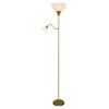 Lampa podłogowa złota PESO