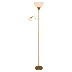 Lampa podłogowa złota PESO