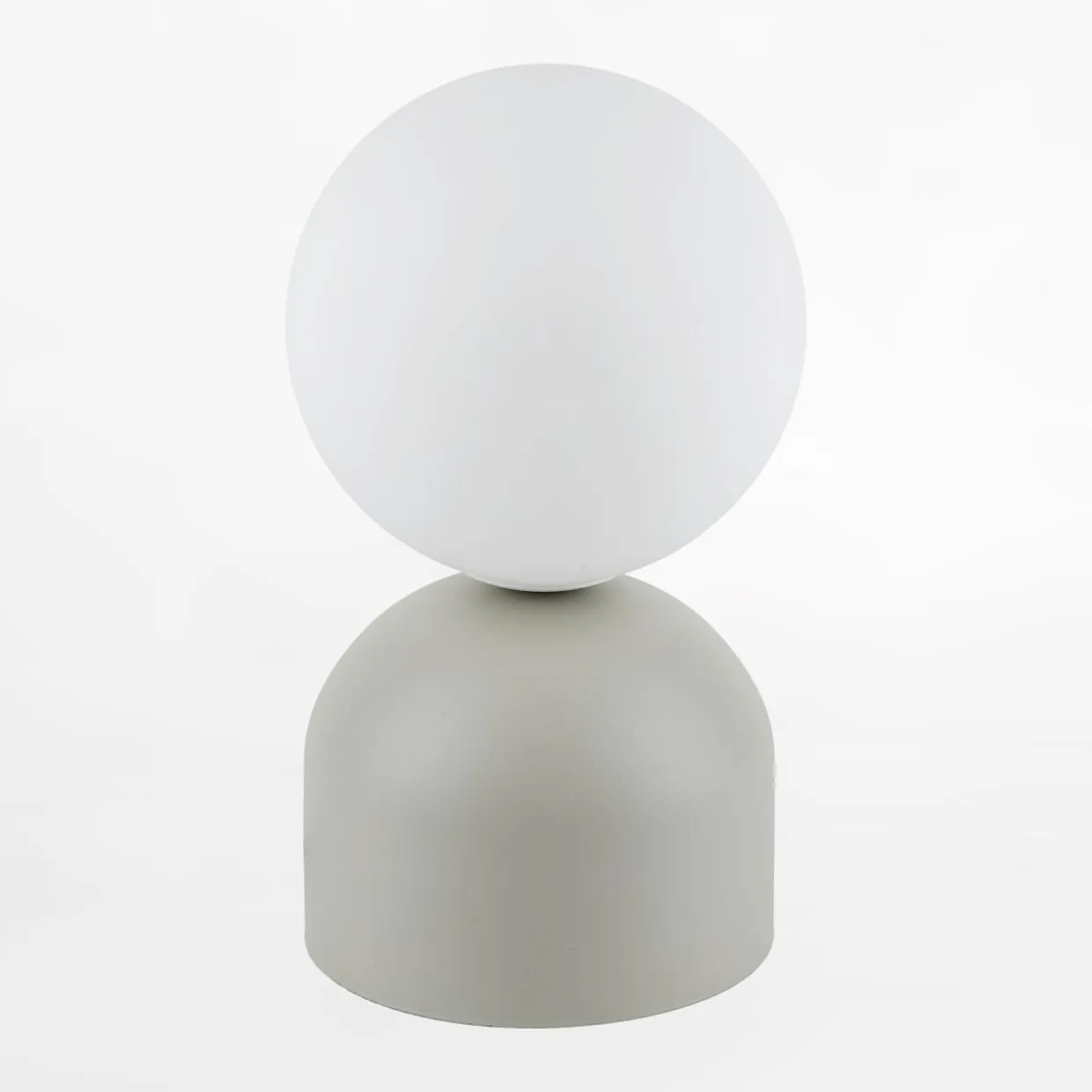Lampa stołowa beżowa podstawa MIKI