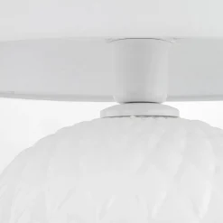 Lampa stołowa biała SANTANA