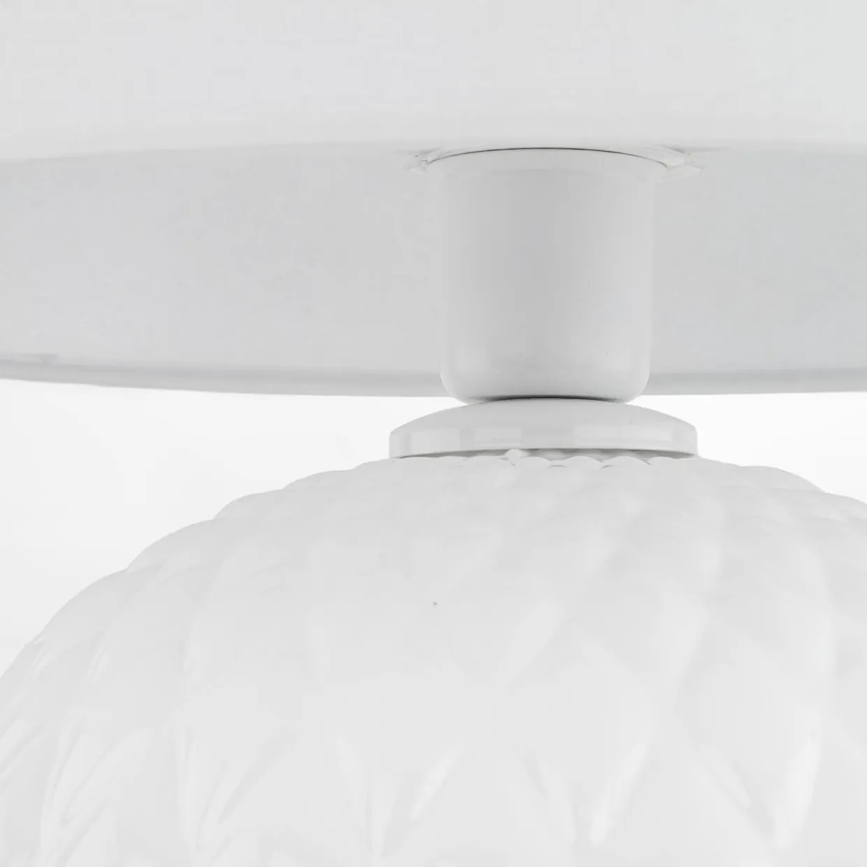 Lampa stołowa biała SANTANA