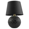 Lampa stołowa czarna SANTANA