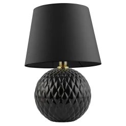 Lampa stołowa czarna SANTANA