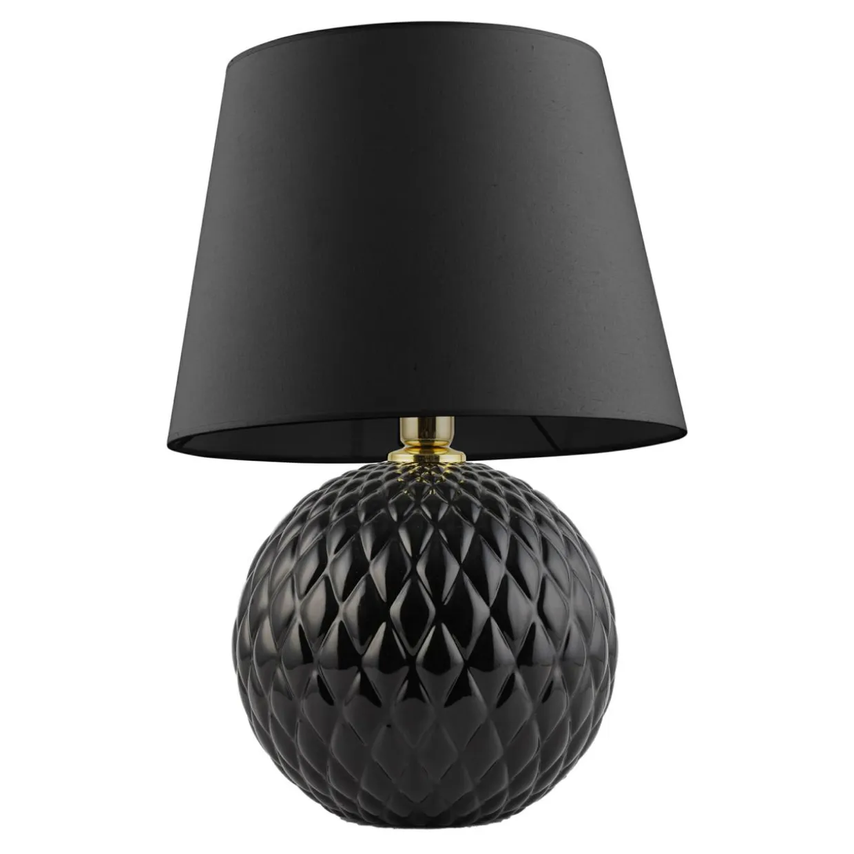 Lampa stołowa czarna SANTANA