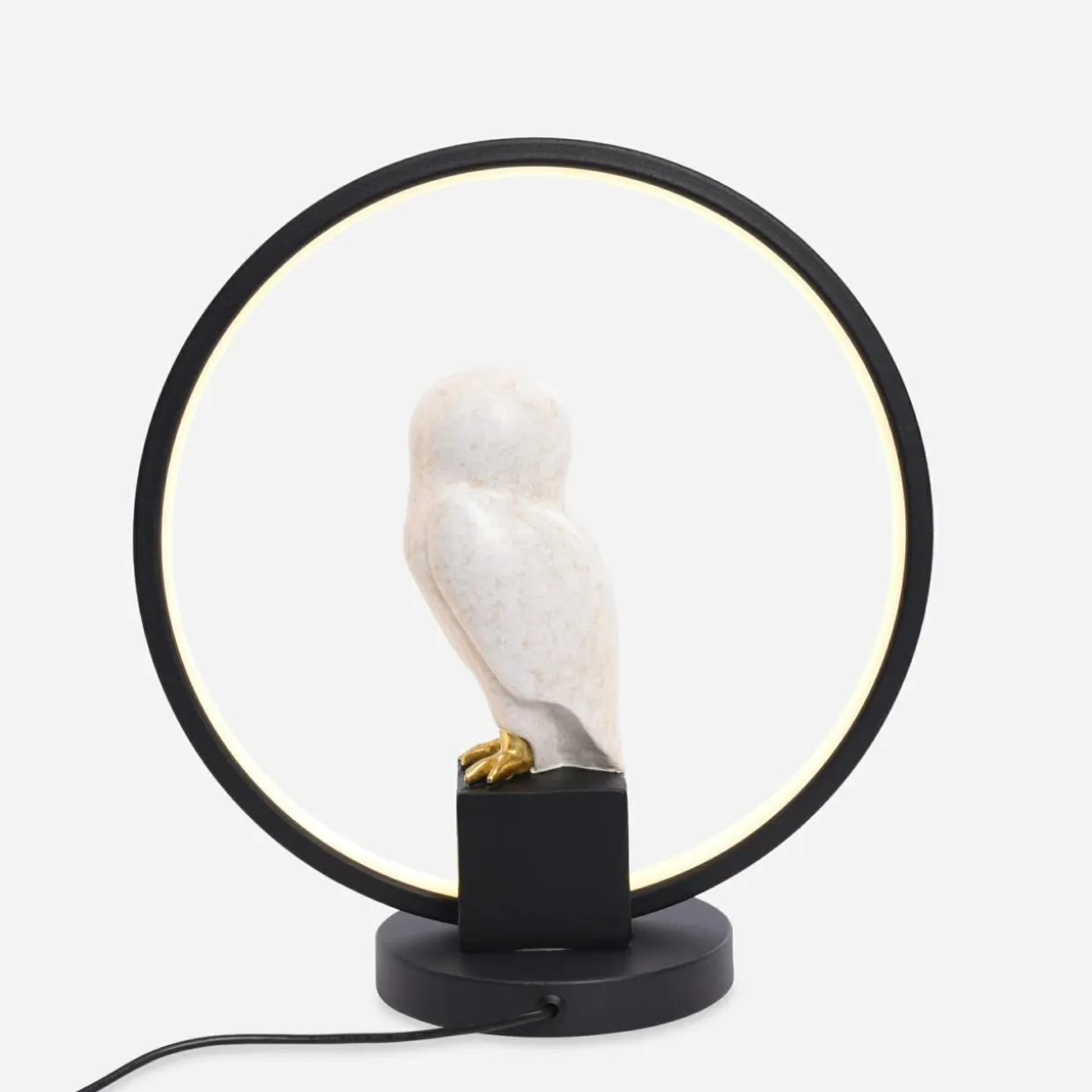 Lampa stołowa LED dekoracyjna SOWA