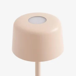 Lampa stołowa LED IP44 kremowa POCO