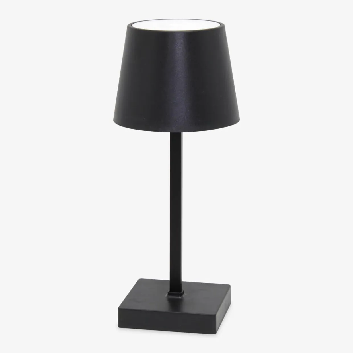 Lampa stołowa LED na baterie 3AAA czarna POLLI