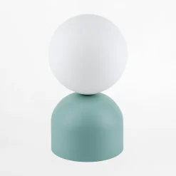 Lampa stołowa miętowa podstawa MIKI