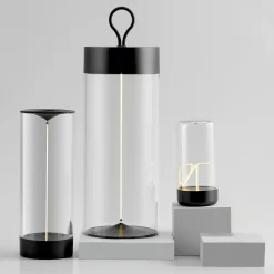 Lampa stołowa outdorowa z filamentem ESTERNO 24 cm