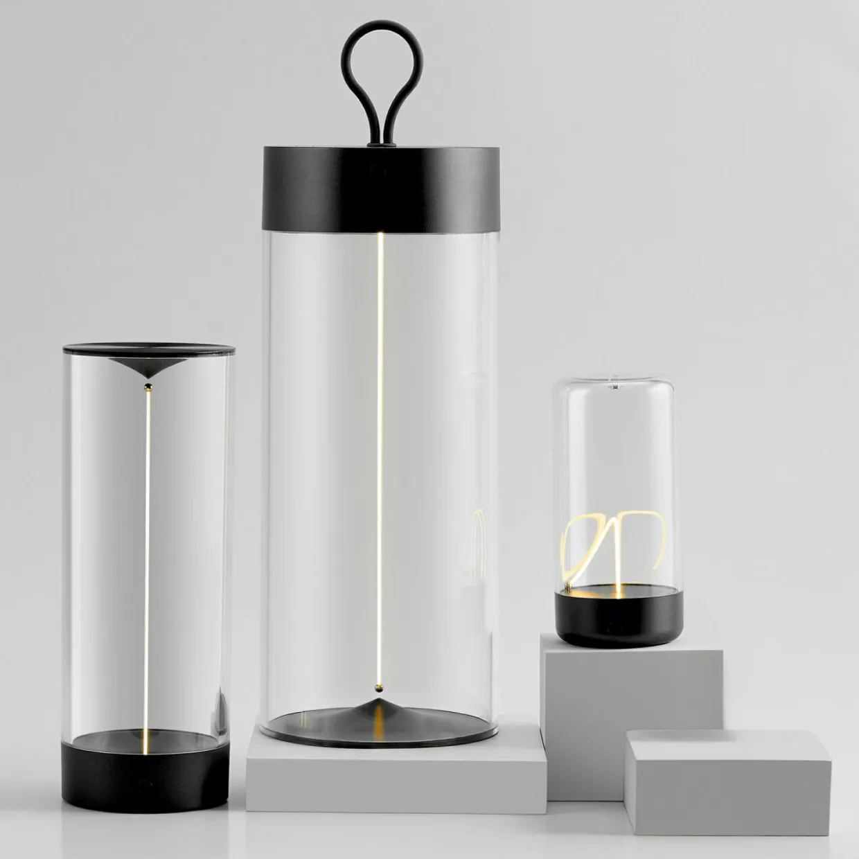 Lampa stołowa outdorowa z filamentem ESTERNO 24 cm