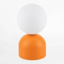 Lampa stołowa pomarańczowa podstawa MIKI