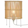 Lampa stołowa rattanowa EDIN 20x30 cm