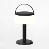 Lampa stołowa solarna czarna AURE