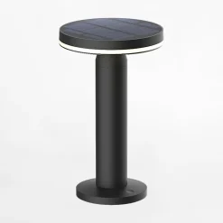 Lampa stołowa solarna czarna CARLI