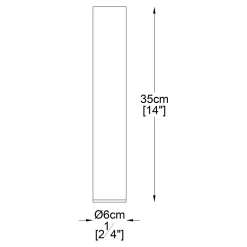 Lampa sufitowa biało-złota LOYA 35 cm