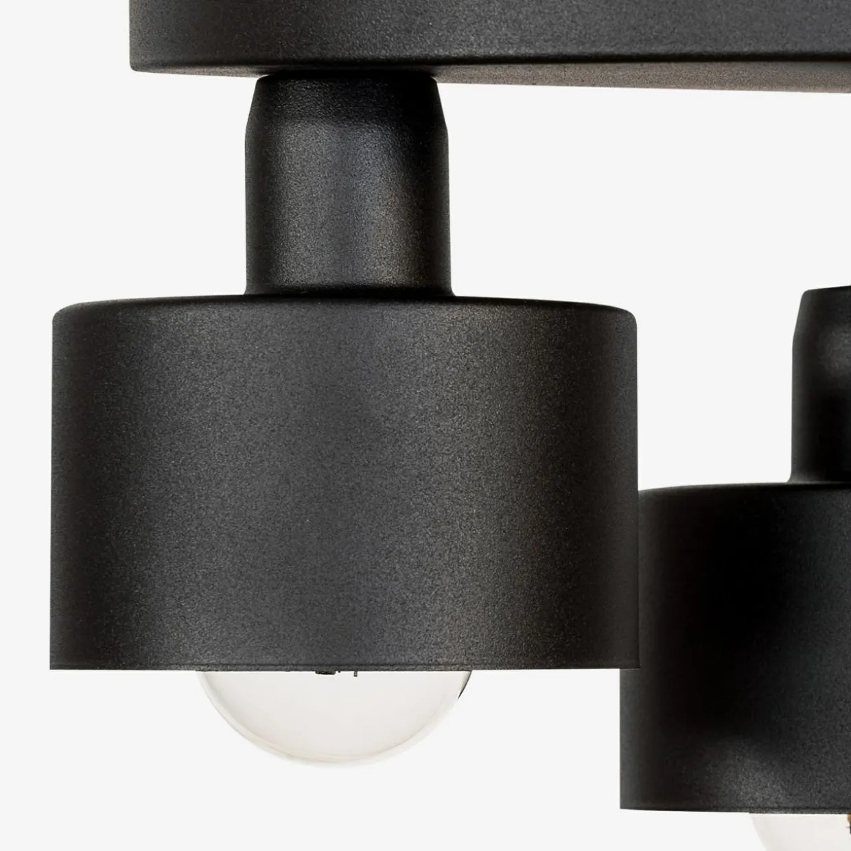 Lampa sufitowa czarna BARI 3