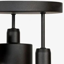 Lampa sufitowa czarna BARI 3