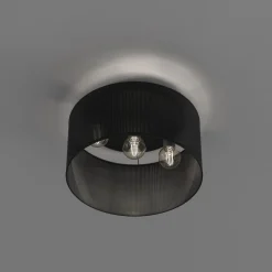 Lampa sufitowa czarna LOFT III