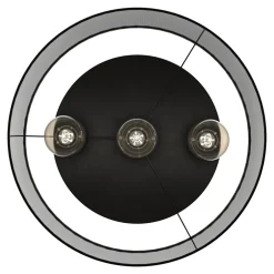 Lampa sufitowa czarna LOFT III