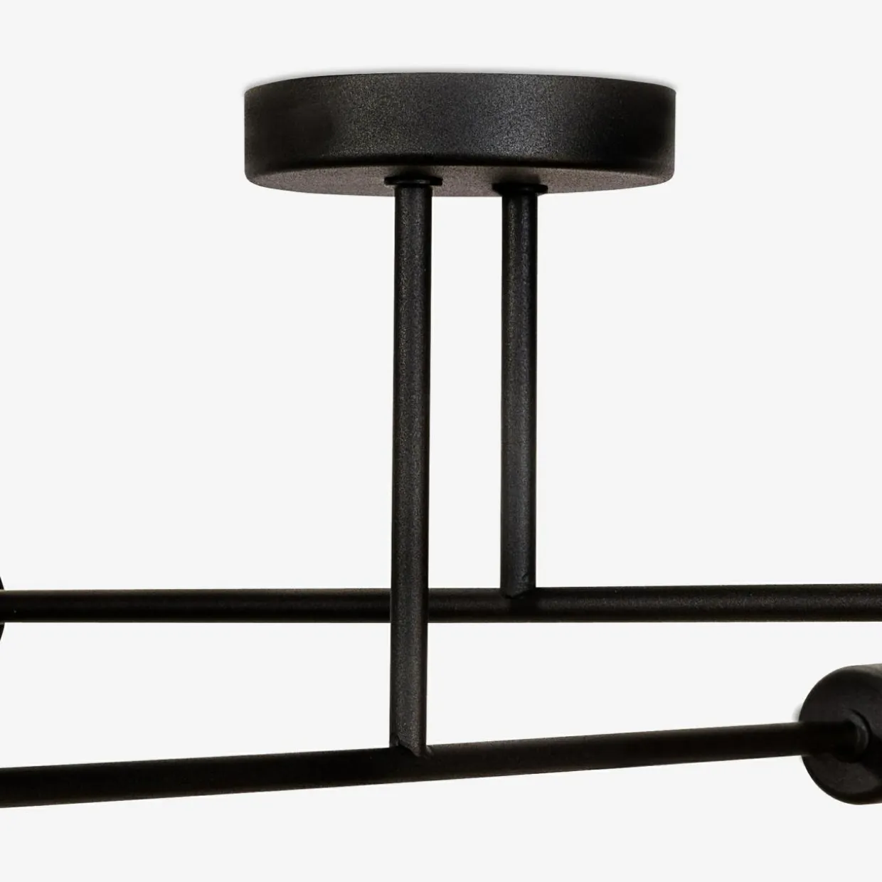 Lampa sufitowa czarna LUCA 4