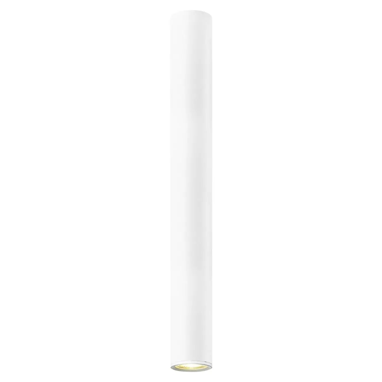 Lampa sufitowa dłyga tuba biały mat LOYA 55 cm