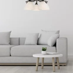 Lampa sufitowa grafitowo-biała ADRIANO 5
