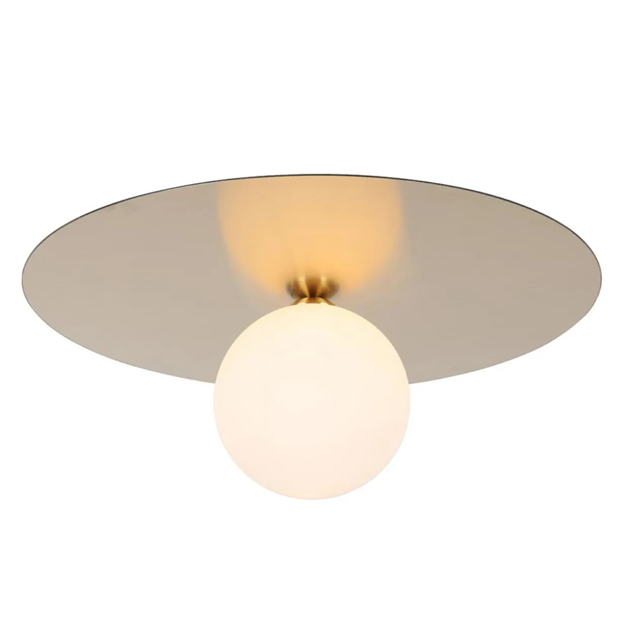 Lampa sufitowa kula złota SPOLETTO