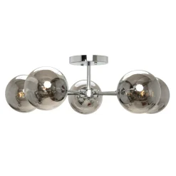 Lampa sufitowa kule chrom FRIDA 5