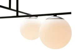 Lampa sufitowa kule 4-punktowa czarna AURORA